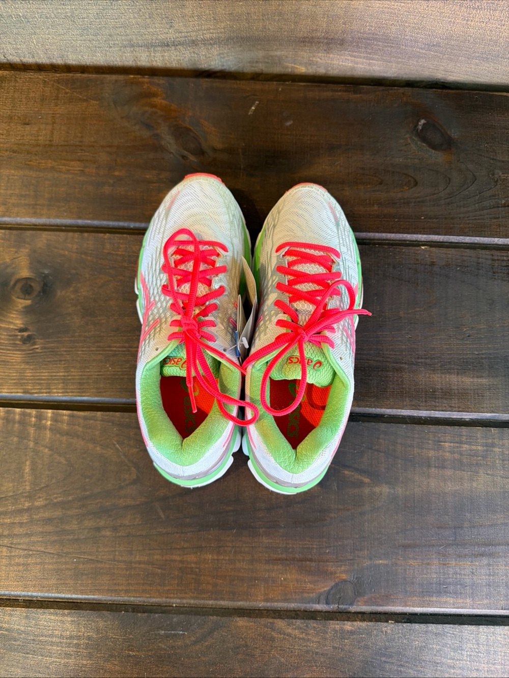 NEW ASICS Gel-Nimbus 17 Multicolor Sneakers Running Shoes Women Size 8.5 - Picture 5 of 12